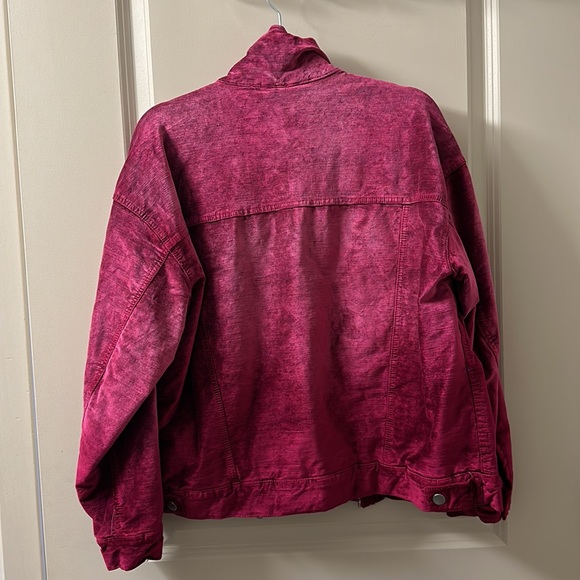 Free People Velvet Bomber/Trucker Jacket - Picture 4 of 4